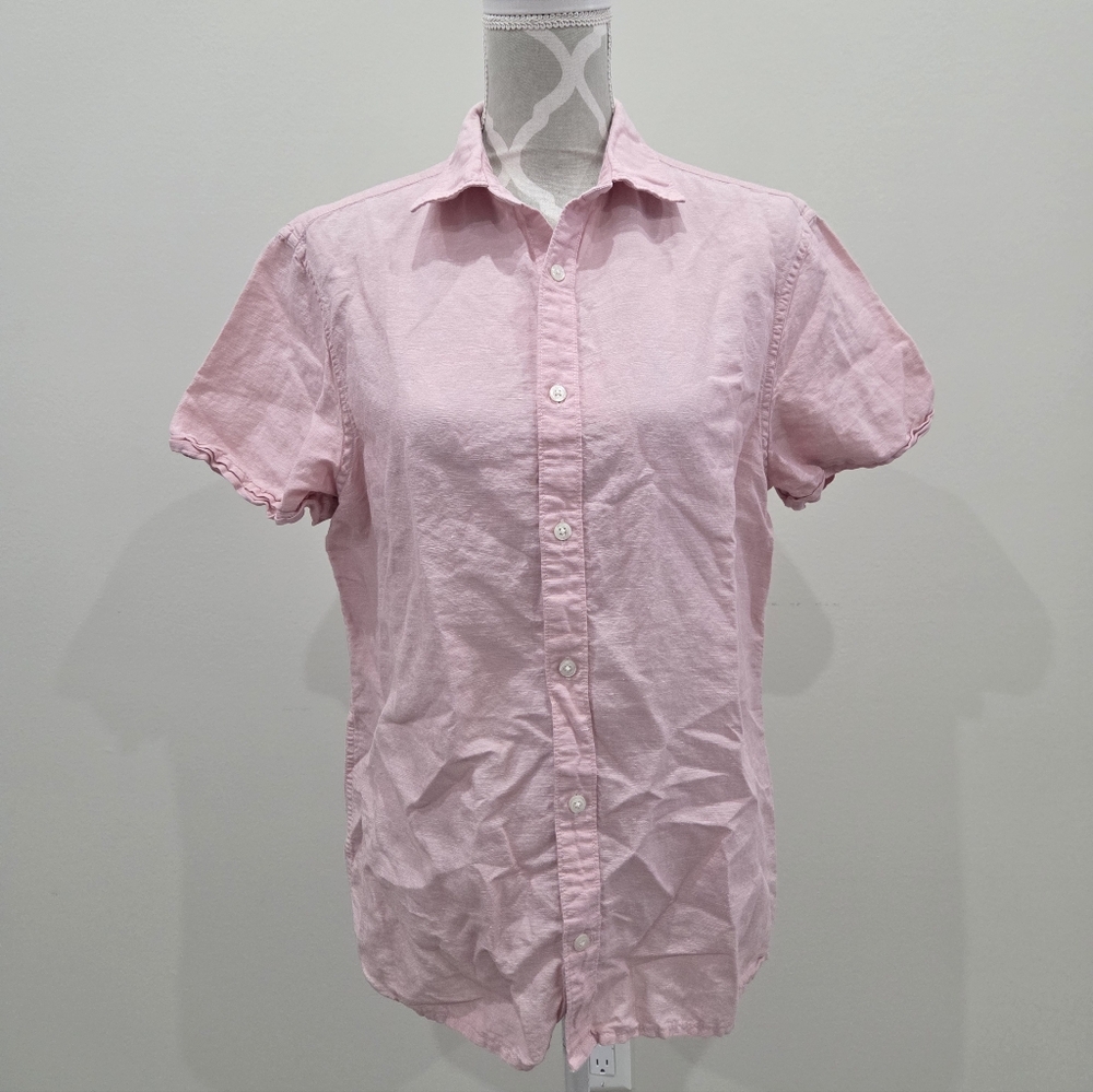 Perry Ellis Pink Short Sleeve Shirt